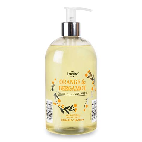 orange and bergamot hand wash.